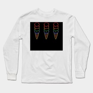 Pride Ice Cream Long Sleeve T-Shirt